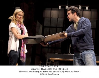 Laura Linney and Brian d'Arcy James Photo